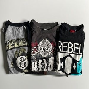 Rebel8 Tops Vintage Tattoo Art shirt Bundle